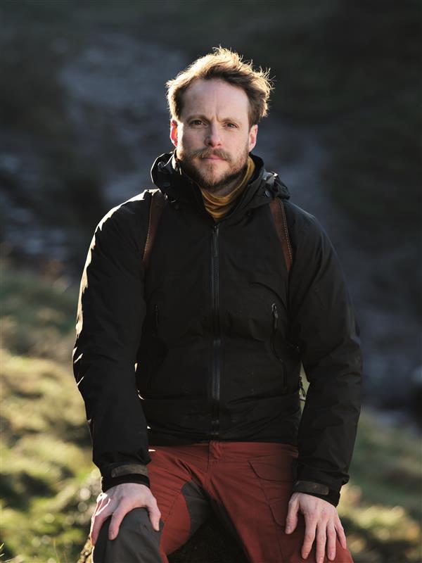 Peter Singlehurst outdoors in hillwalking attire.
